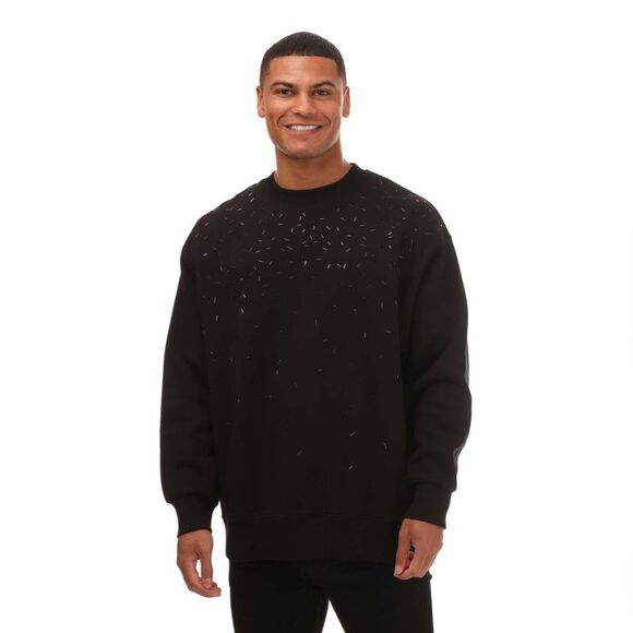 Armani Mens Sweatshirt / Black